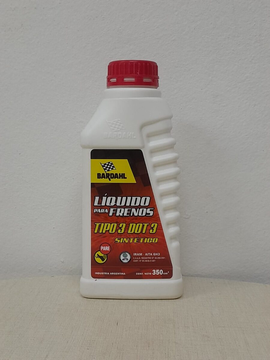 LIQUIDO PARA FRENOS TIPO 3 (350cm3)