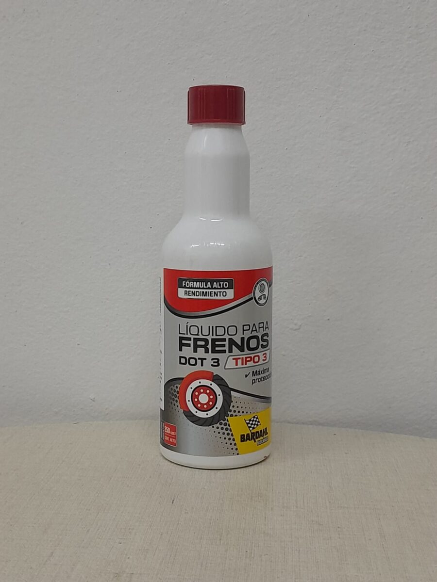 LIQUIDO PARA FRENOS TIPO 3 (250cm3)