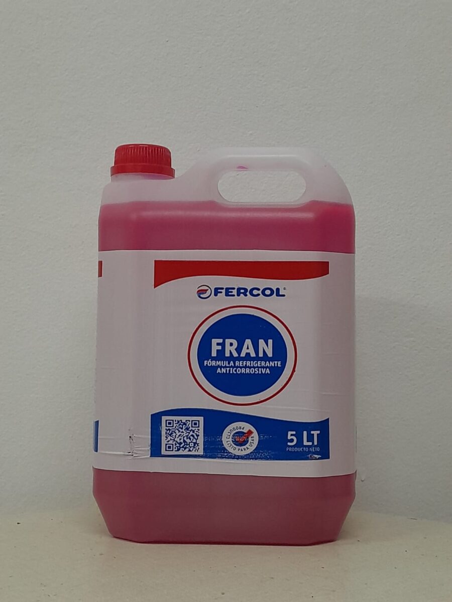 AGUA REFRIGERANTE (FERCOL/ROSADA)